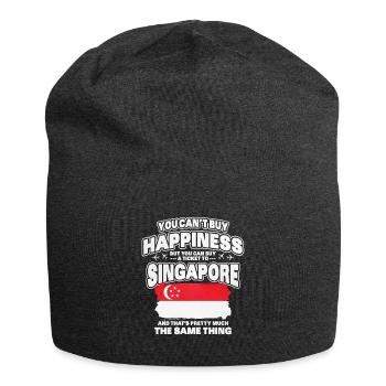Singapore - Jersey Beanie - charcoal grey - Front