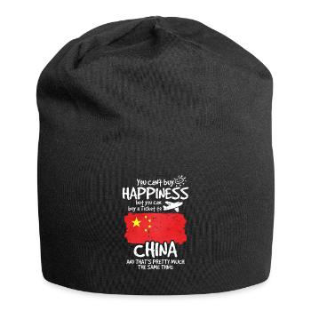 Chine - Bonnet en jersey - noir - Devant