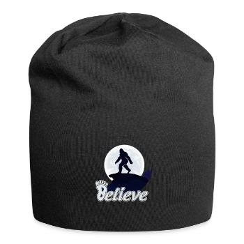 Big Foot Moon Believe - Jersey-Beanie - Schwarz - Vorne