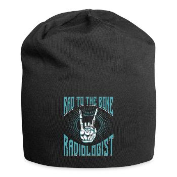 Rad To The Bone Radiologist X-Ray CT Technicians - Jersey Beanie - black - Front
