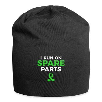 I Run On Spare Parts Kidney Transplant Surgery - Jersey Beanie - black - Front
