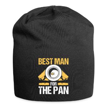 Gold Panner Best Man for the Pan Gold Miner - Jersey-Beanie - Schwarz - Vorne
