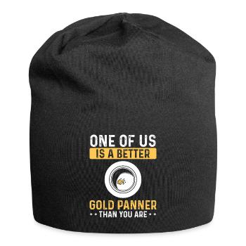 Prospector better Gold Panner than you are Miner - Jersey-Beanie - Schwarz - Vorne