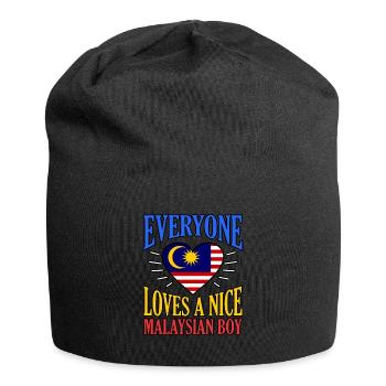 Malaysia - Jersey Beanie - black - Front