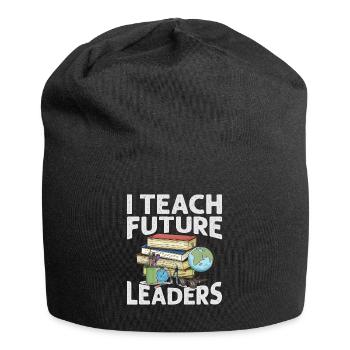 I Teach Future Leaders - Teacher - School - Children - Jersey Beanie - black - Front