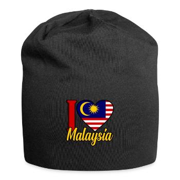Malaysia - Jersey Beanie - black - Front