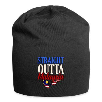 Malaysia - Jersey Beanie - black - Front
