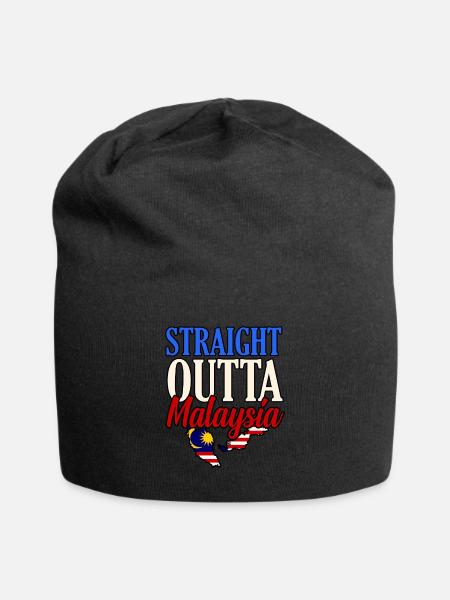 Malaysia - Jersey Beanie - black