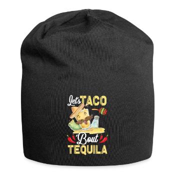 Taco À propos de Tequila Taco Tuesday - Bonnet en jersey - noir - Devant