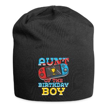 Tante de Gamer Amateur de jeux vidéo Gamer - Bonnet en jersey - noir - Devant