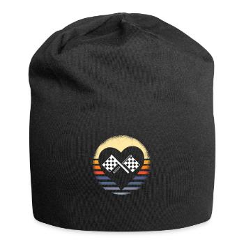 Racing Motorsport Saying - Jersey Beanie - black - Front