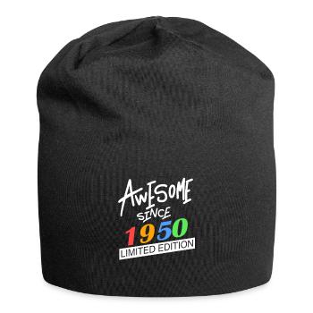 1950 - Né en 1950 - Fantastique depuis 1950 - Bonnet en jersey - noir - Devant
