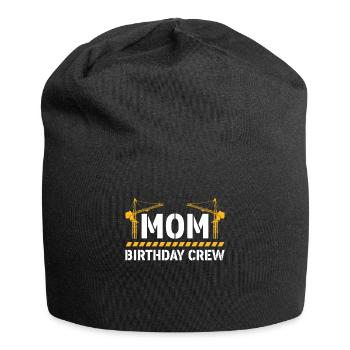 Mom Birthday Crew Shirt Gift - Jersey Beanie - black - Front