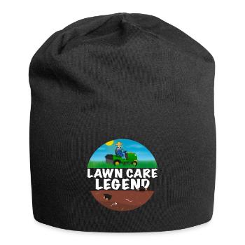 Lawn Mower Legend Gardener - Jersey Beanie - black - Front