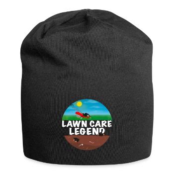 Lawn Mower Legend Gardener - Jersey Beanie - black - Front