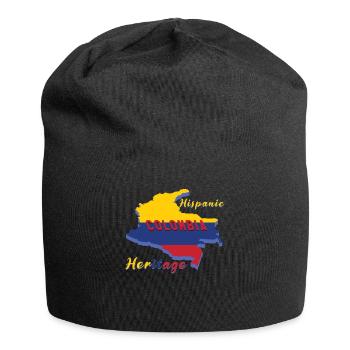 Colombia Hispanic Heritage Month - Jersey-Beanie - Schwarz - Vorne