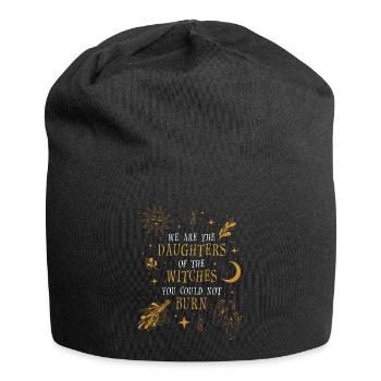 Cadeau Wicca des Filles des Sorcières - Bonnet en jersey - noir - Devant