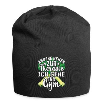 Lauch Kostüm Bodybuilding Satire Gym Jga - Jersey-Beanie - Schwarz - Vorne