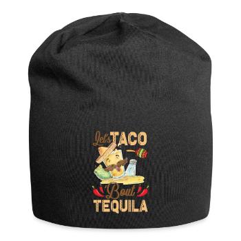 Taco À propos de Tequila Taco Tuesday - Bonnet en jersey - noir - Devant