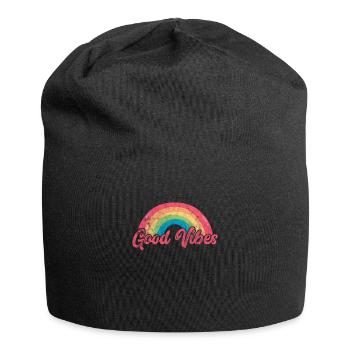 Hippie - Jersey-Beanie - Schwarz - Vorne
