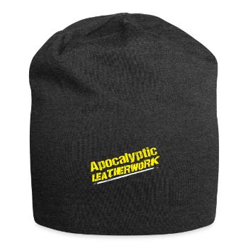 Apocalyptic Leatherwork Lederhandwerk - Jersey-Beanie - Anthrazit - Vorne