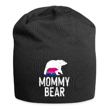 LGBT Rainbow Gay Pride Homo Lesbian Gay - Jersey Beanie - black - Front