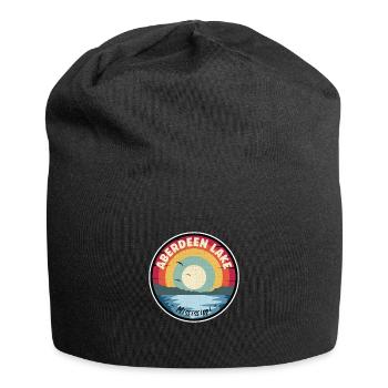 Aberdeen Lake Mississippi Colorful - Jersey Beanie - black - Front