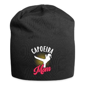 Capoeira Mother Hobby Brazilian Martial Arts - Jersey Beanie - black - Front