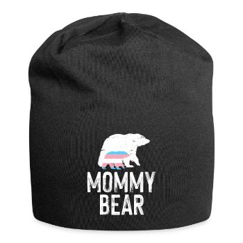 LGBT Rainbow Gay Pride Homo Lesbian Gay - Jersey Beanie - black - Front