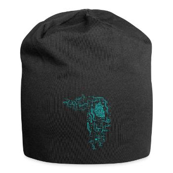 Informatiker Informatik Programmierer Nerd Geek - Jersey-Beanie - Schwarz - Vorne