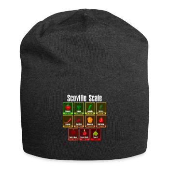 Scoville Skala Habanero Chili Liebhaber - Jersey-Beanie - Anthrazit - Vorne