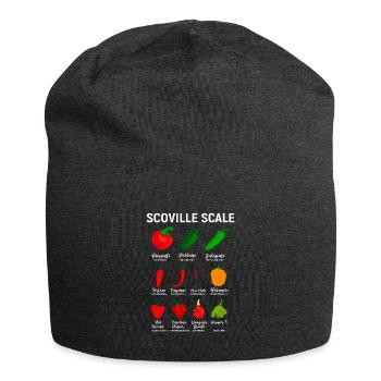 Scoville Skala Habanero Chili Liebhaber - Jersey-Beanie - Anthrazit - Vorne