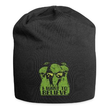 Alien - Jersey-Beanie - Schwarz - Vorne