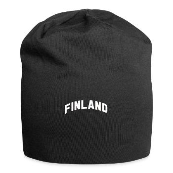 Finlande Gift Scandinavia Finlande Suomi Finne - Bonnet en jersey - noir - Devant