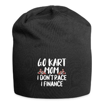 Kartsport Kart Driver Go Kart Gift Idea - Jersey Beanie - black - Front
