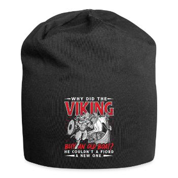 Conception de l’histoire viking nordique pour les guerriers vikings - Bonnet en jersey - noir - Devant
