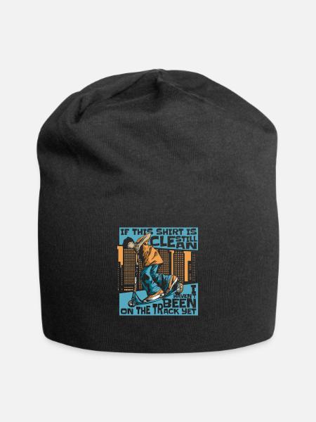 Stunt Scooter Scooter Skater Skating - Jersey-Beanie - Schwarz