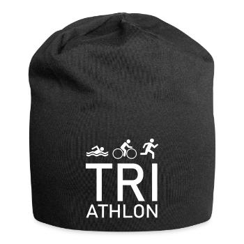 triathlon - Jersey-Beanie - Schwarz - Vorne