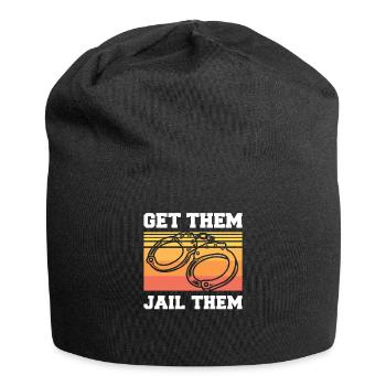 Get Them Jail Them Correctional Officer Prison - Jersey-Beanie - Schwarz - Vorne