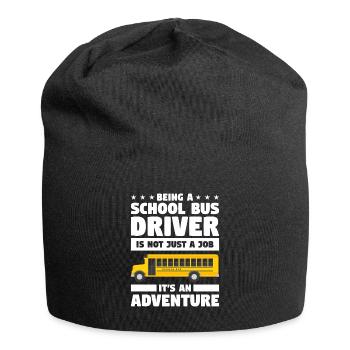 School Bus Driver Is Not Just A Job It's An - Jersey-Beanie - Schwarz - Vorne