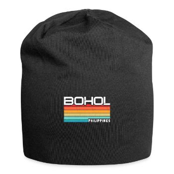 Vintage Holiday Trip Bohol Philippines Asie - Bonnet en jersey - noir - Devant