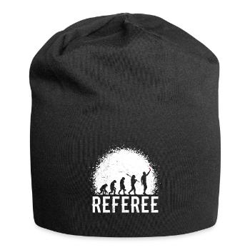 Schiedsrichter - Jersey-Beanie - Schwarz - Vorne