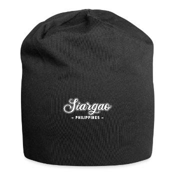 Vintage Urlaub Reise Siargao Philippinen Asien - Jersey-Beanie - Schwarz - Vorne