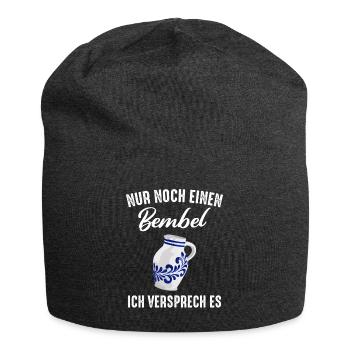 Bembel Äppler Ebbelwoi Äppelwoi - Jersey-Beanie - Anthrazit - Vorne