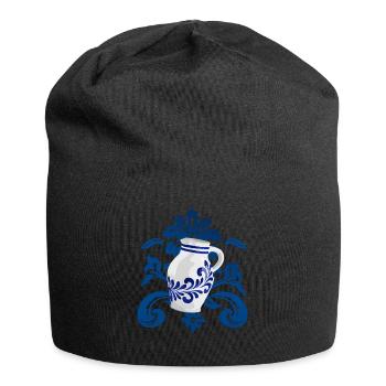 Bembel Äppler Ebbelwoi Äppelwoi - Jersey-Beanie - Schwarz - Vorne