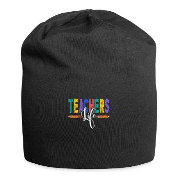 Teachers Present Teacher Training Course Teacher School - Jersey Beanie - black - Front