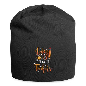 Teachers Present Teacher Training Course Teacher School - Jersey Beanie - black - Front