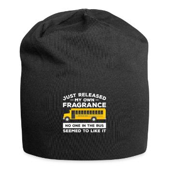 Just Released My Own Fragrance No One In The Bus - Jersey-Beanie - Schwarz - Vorne