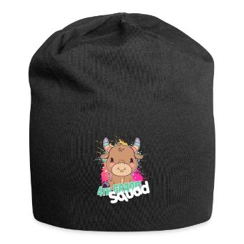 4th Grade Squad, Fourth Grader - Jersey-Beanie - Schwarz - Vorne