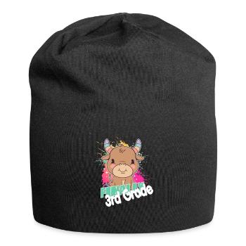 Finally 3rd Grade, Second Grader - Jersey-Beanie - Schwarz - Vorne